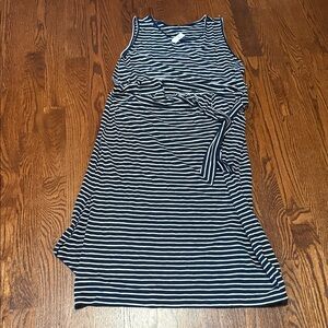 NWT Striped Sleeveless Maxi Dress